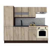 Bucatarie MARINA NEW 230 B Wenge / Decor K002